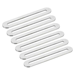 uxcell 6@Xbgt\ȃtbgfBOv[gT|[g@4.33 x 0.75C`@XeXX`[XbgXg[gu[Xʁ@ؐƋp@Vo[