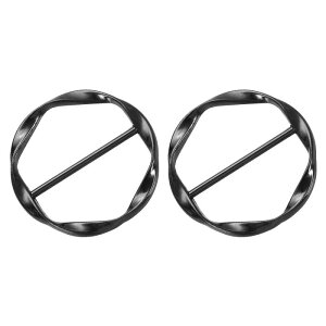 uxcell 2TVcNbv 34mm(1-5/16")ی^^VNXJ[tONbv pXJ[t 邢TVc p ߗ т obN Obv z_[