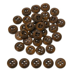 uxcell 100 ؐ{^ 11.5mm(15/32") 4 ی^ؐ{^ ٖD DIY Ntg ߗޗp R[q[