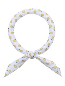Elerevyo Women's Floral Printed Blended Cotton Scarves, 21.7x21.7" Small Square Flowers Headscarf Neckerchief Beige Yellow Mini Flower