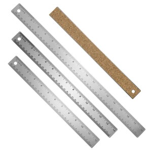 uxcell 3pcs XeX^K 30/35/45cm GbW RNnt 񊊂C` [g ^K  ItBX ƒ GWjAO }c[
