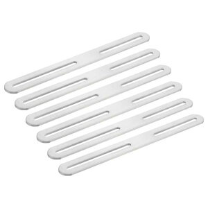 uxcell 6Pcs AWX^u tbg fBO v[g T|[g EBY Xbg@8.46 x 0.94 C` XeX X`[ Xbg Xg[g u[X  ؐƋp@Vo[