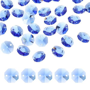 uxcell 70��14mm �����I�N�^�S���r�[�Y 2���K���X�T���L���b�`���[�r�[�Y �V�����f���A�v���Y���p�[�c �z�[��DIY�A�[�g�N���t�g�����p�n���M���O�y���_���g ���邢�u���[