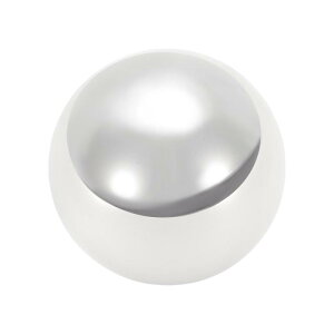 A ABSOPRO 43 mm �x�A�����O �{�[�� �x�A�����O �X�`�[�� G100 ���� �{�[�� �V���o�[ 1 Pc