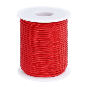 PATIKIL iCR[h 2 mm x 28 m uXbgp҂ݍ݃iC ΍샊 r[YlbNX p уR[h ԐF