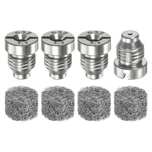 M METERXITY 4�Z�b�g �t�H�[���L���m���I���t�B�X�m�Y�� 1.1mm�X�e�����X�����j�o�[�T���X���b�h�`�b�v �X�m�[�o�u���X�v���[���[/�K�[�f���z�[�X/�L�b�`���N���[�i�[�p �t�H�[�����[�J�[�t