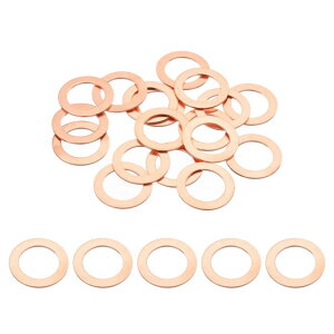 PATIKIL 18��M16�����b�V���[ M16x24x1MM���N���b�V�����b�V���[ ���g���b�N�t���b�g���b�V���[ �V�[�����O���b�V���[�A�\�[�g�����g�L�b�g �I�C���h�����v���O�K�X�P�b�g�����O �����ԗp�o�b