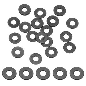 PATIKIL 80��M2.5�X�e�����X���b�V���[ M2.5x6x0.5MM�t���b�g���b�V���[���^���N���b�V�����b�V���[���g���b�N�V�[�����O���b�V���[�A�\�[�g�����g�L�b�g304�X�e�����X�X�`�[���K�X�P�b�g�����O