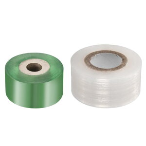 uxcell 2���[�� �t���[�c�c���[�ڂ��؃e�[�v2.5CM 3CM��100M����PE�L�΂��\�ȃK�[�f���ڂ��؃c�[���A�����ȔS���t���[���X�g���[�t�B���� �t���[�����c���[����у|���萁���p �΃z���C�g