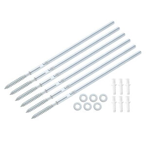 uxcell 6 ԒIu Pbg^BIT|[gu Pbg8 x 300mmi0.3 x 11.8"jԖؐIp ڂɌȂIu PbgiXN[tj