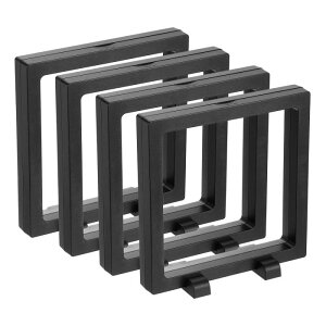 uxcell 4 3DfBXvCP[X 5.5 x 5.5 x 0.8" t[fBXvCz_[X^h PE΃Xg[W{bNX 