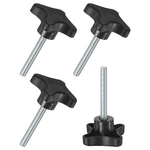 M METERXITY �X�^�[�N�����v�m�u 4�p�b�N M8x60mm �Y�l�W ����߃l�W �@�B/�d�q�@��/�Ƌ�/�P�x�[�X�p �@�B�n���h�������p [90mm ��]