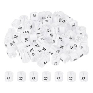 PATIKIL 100mnK[}[J[ ԍ32^O 3.0mmbh ߗރTCYnK[Nbv Fx ߗރnK[p zCg