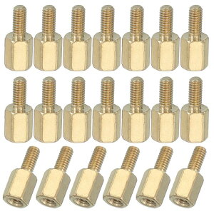 PATIKIL M2.5 x 6+6 mm XlWZp^JPCBX^hIt 20 FPVh[NbhRv^[PCB}U[{[hX`[lWibgZbgRs[^[dCp 