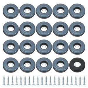 M METERXITY 40�p�b�N �˂��t���Ƌ�O�� �C�h�X���C�_�[ ���a1�i25 mm�jPTFE�`�F�A���b�O���[�o�[�X���C�_�[ �J�[�y�b�g/�n�[�h�E�b�h�t���A�p �֎q/�e�[�u���p �ė��p�\�ȃt���A�v���e�N�^�[[