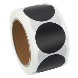 PATIKIL 2" 500̃J[hbgXebJ[ J[R[fBOx 󔒂̉~`XebJ[ SEhvCXXebJ[ ݌  K[W p 