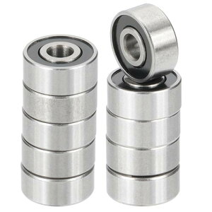 PATIKIL R2-2RS [aʎ 1/8" x 3/8" x 5/32" 10pbN _uSV[~j`AxAO d[^[YƋ@Bp &Vo[