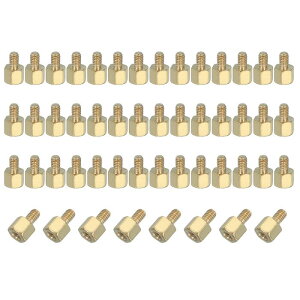 PATIKIL M2.5 x 4+4 mm XlWZp^JPCBX^hIt 50 FPVh[NbhRv^[PCB}U[{[hX`[lWibgZbgRs[^[dCp 