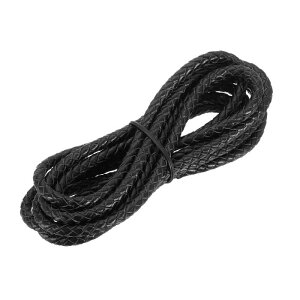 uxcell ҂܂ꂽU[R[h Ntg ΃CLO lbNX uXbgp ۂU[{^CX gO[v 5mm x 2m 