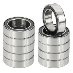 PATIKIL 6700-2RS [aʎ 10mm x 15mm x 4mm 10pbN _uSV[~j`AxAO d[^[YƋ@Bp &Vo[