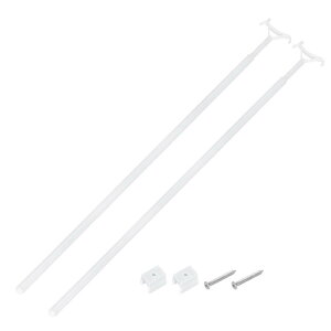 uxcell 2 29"-53" h[_ R[hXu Chp VF[h㉺Ɉ Lk_ mnK[tbN|[ [[VF[hpA~u CheBgh zCg