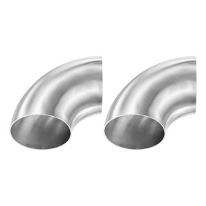 M METERXITY 2pbN OD 2.8" 90 x}hȂG{ 1.5 mm 304XeX|rCG{[pCv ԗrCVXe Ki肷Ȃp 100 mm