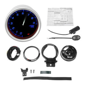 Hihaha 2" 52mm ^R[^[Q[W Jtȃ|C^[ RPM ^R[^[ ^RQ[W 0-9000RPM W/ ZT[  uPbg jo[T ^R[^[ J[ DC 12V