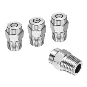 uxcell 4 \ʐ`bv 15x 1/4" N P T IX 1.156ItBX 4000 PSI XeXX`[ ˂ݎ @pXv[mY SC قp