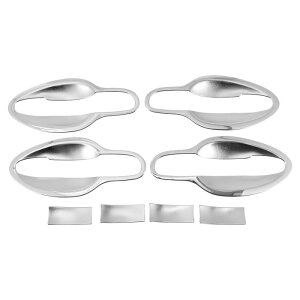 HOPESPANNER �}�c�_�ɑΉ�CX-5 CX5 2013-2017�p�̃J�[�h�A�n���h���J�b�v�v���e�N�^�[ �N���[���V���o�[�g�[�� ABS�f�� 8��