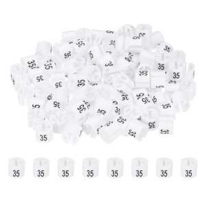 PATIKIL 100mnK[}[J[ ԍ35^O 3.0mmbh ߗރTCYnK[Nbv Fx ߗރnK[p zCg