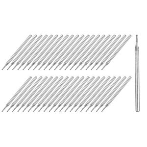 uxcell �_�C�������h����o�[ �h�����r�b�g 3/32�V�����N 1mm���a �{�[���`��w�b�h �_�C�������h�����e�b�h�|�C���g�r�b�g ���� ���� �Ő� ��� �A���o�[ �Ζ� �K���X 40��