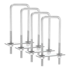 uxcell 4Zbg304XeXX`[XNGAU{g 2.05"i52mmj5.91"i150mmjM8ibg t[v[g KXPbgԃg[[ XL[{[g D pCvCp