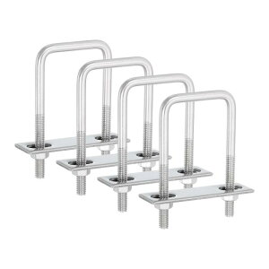 uxcell 4Zbg304XeXX`[XNGAU{g 2.05"i52mmj3.94"i100mmjM8ibg t[v[g KXPbgtԃg[[ XL[{[g D pCvC