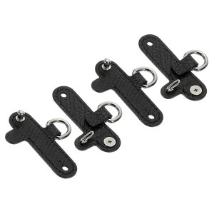 uxcell 4�� ���U�[�p�[�X�X�g���b�v 6.1cmx2.4cm �p���`�t���[�o�b�N���o�b�O�X�g���b�v�ϊ��A�N�Z�T���[ �~�j�o�b�O�n���h�o�b�O�N���X�{�f�B�V�����_�[�X�g���b�v ��