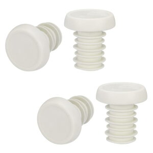 uxcell ���]�ԃn���h���o�[�G���h�v���O2�y�A�o�[�G���h�L���b�v�g�����b�N�n���h���o�[�G���h�v���O �قƂ�� ���]��MTB���[�hBMX�Œ�M�A���]�ԗp �z���C�g