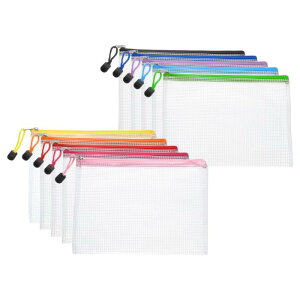 uxcell 10̃bVWbp[|[`obO A5 9.4" x 7" vX`bN h bVt@CobO NA hLg Wbp[|[` N X[  s ItB Xpi 10F