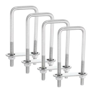 uxcell 4Zbg304XeXX`[XNGAU{g 1.65"i42mmj4.72"i120mmjM8ibg t[v[g KXPbgԃg[[ XL[{[g tBbVO{[g pCvC