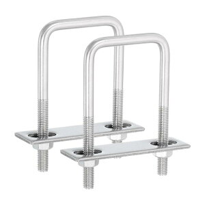 uxcell 2Zbg304XeXX`[XNGAU{g 2.05"i52mmj3.94"i100mmjM8ibg t[v[g KXPbgtԃg[[ XL[{[g D pCvC