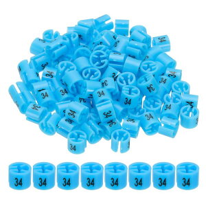 PATIKIL 100 mnK[}[J[ ԍ34^O 3 mmbhɃtBbg ߗރTCY^O nK[Nbv ی^J[R[hx ߗރnK[p u[