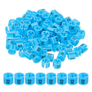 PATIKIL 100 mnK[}[J[ ԍ32^O 3 mmbhɃtBbg ߗރTCY^OnK[Nbv ی^J[R[hx ߗރnK[p u[