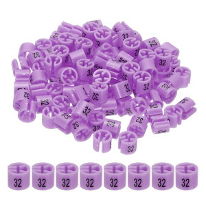 PATIKIL 100 mnK[}[J[ ԍ32^O 3 mmbhɃtBbg ߗރTCY^OnK[Nbv ی^J[R[hx ߗރnK[p p[vsN