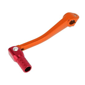 Hihaha ボスアー125用折りたたみ式オートバイギアシフトレバー アルミ合金ペダルシフトレバーアーム オレンジレバー レッドヘッド