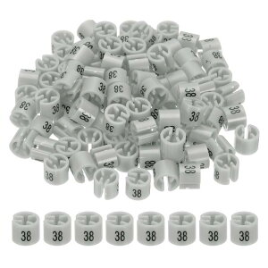 PATIKIL 100 mnK[}[J[ ԍ38^O 3 mmbhɃtBbg ߗރTCY^O nK[Nbv ی^J[R[hx ߗރnK[p O[