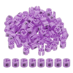 PATIKIL 100 mnK[}[J[ ԍ40 ^O 3 mmbhɃtBbg ߗރTCY^O nK[Nbv ی^J[R[hx ߗރnK[p p[v sN