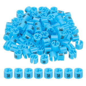 PATIKIL 100 mnK[}[J[ ԍ38^O 3 mmbhɃtBbg ߗރTCY^O nK[Nbv ی^J[R[hx ߗރnK[p u[