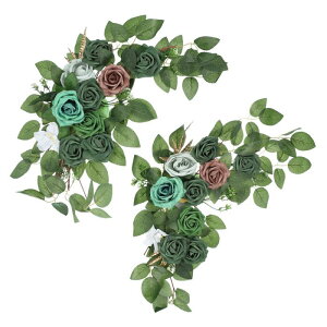 PATIKIL �E�F�f�B���O�A�[�`�̉ԁA2�̐l�H�V���N�t�F�C�N���[�Y�t�����[�X���b�O�A���[�t�t���E�F���J���T�C���Z�����j�[���Z�v�V�����p�[�e�B�[�����p�A��