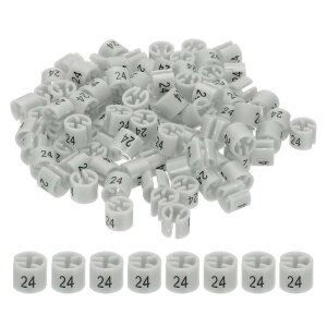 PATIKIL 100 mnK[}[J[ ԍ24^O 3 mmbhɃtBbg ߗރTCY^O nK[Nbv ی^J[R[hx ߗރnK[p O[