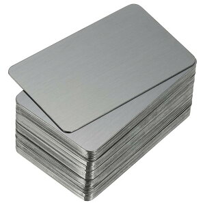 PATIKIL 0.8mm�X�e�����X�|���^�����h 50������󔒖��h���[ �U�[�����pDIY�M�t�g�J�[�h ��