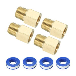 PATIKIL ^JpCvpZpubVOiV[e[vtj4Zbg 1/4" N PTX1/4" N PTIX f[T[A_v^[pCvp ^uXpEgV[p F