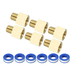 PATIKIL V[Oe[vt^JpCvpwbNXubVO6Zbg 1/4" N PTX1/8" N PTIX f[T[A_v^[pCvp ^uXpEgV[p F